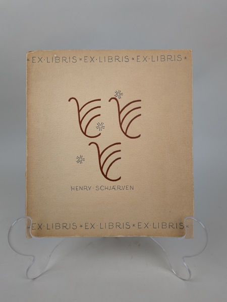 Bok, "Exlibris" Henry Schjaerven 1952