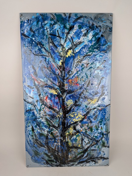 Emaljtavla, "Trädet"