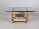Soffbord med glasskiva