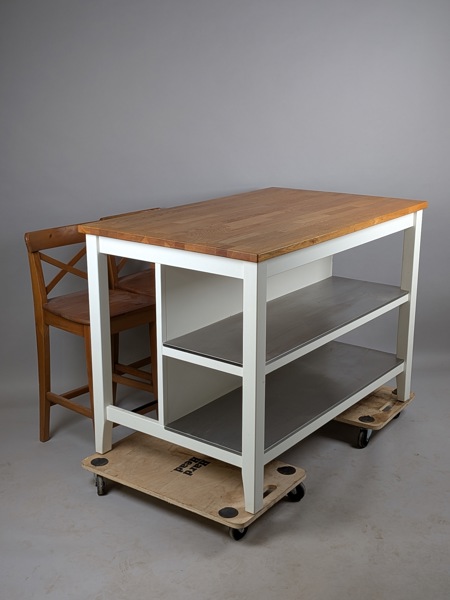 Köksö med stolar, "Stenstorp" IKEA