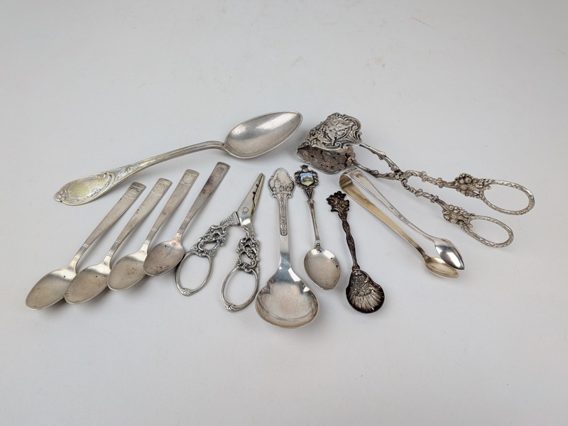 Diverse Silver bl.a. kaktång