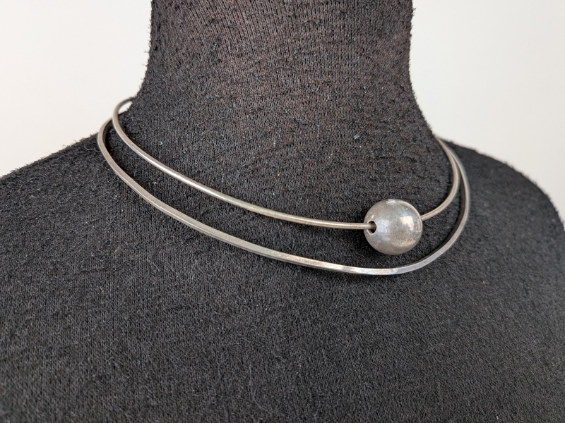 Collier / Halsband 2 st, Silver