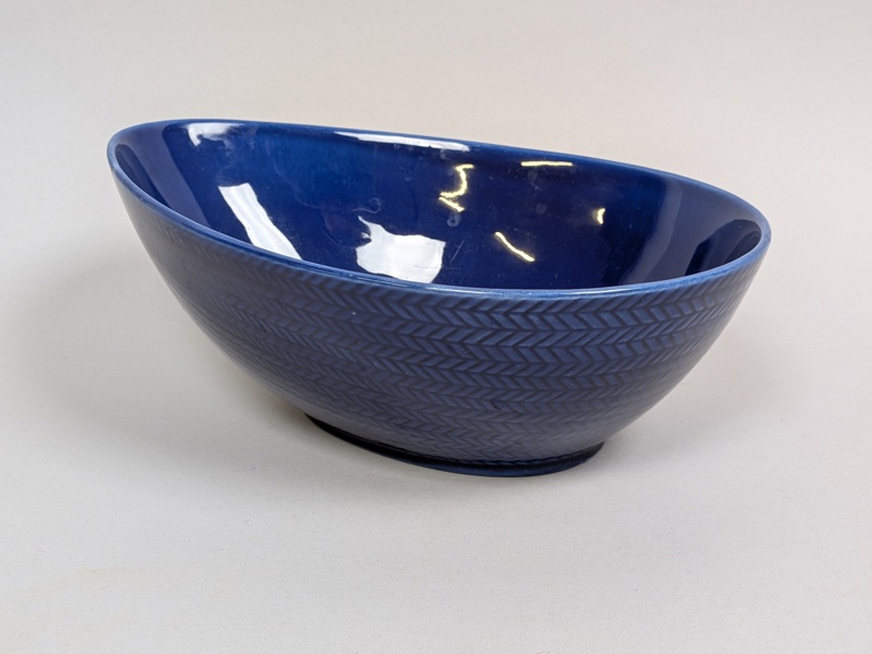 Skål, "Blå Eld" Hertha Bengtsson Rörstrand