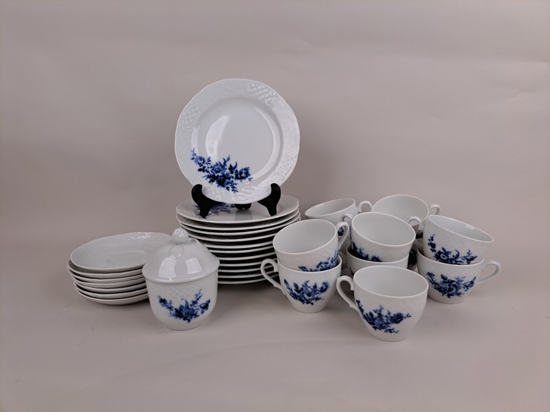 Kaffeservis, "Echt Cobalt" Schumann Arzberg