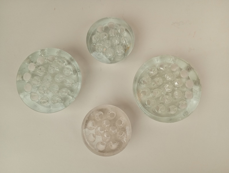 Blomsterfakirer, glas 4 st