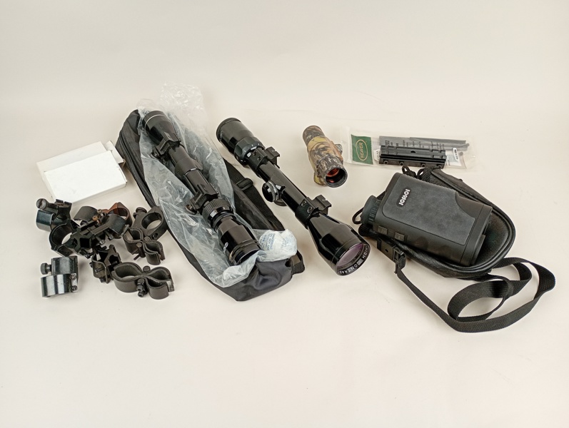 Jakttillbehör  bl.a. sikten