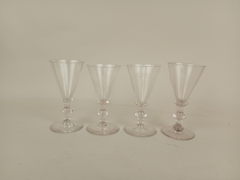 Paraplyglas/Snapsglas, 4 st