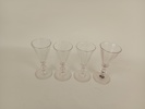 Paraplyglas/Snapsglas, 4 st