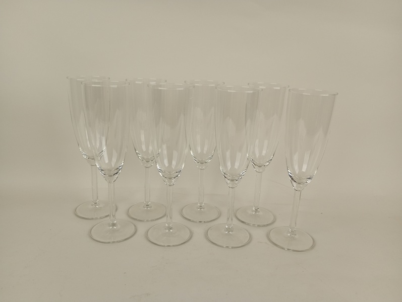 Champagneglas, 8 st