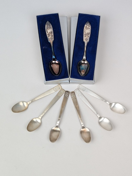 Teskedar, Silver