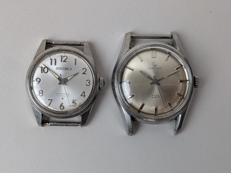 Armbandsur 2 st, Certina DS & Seiko