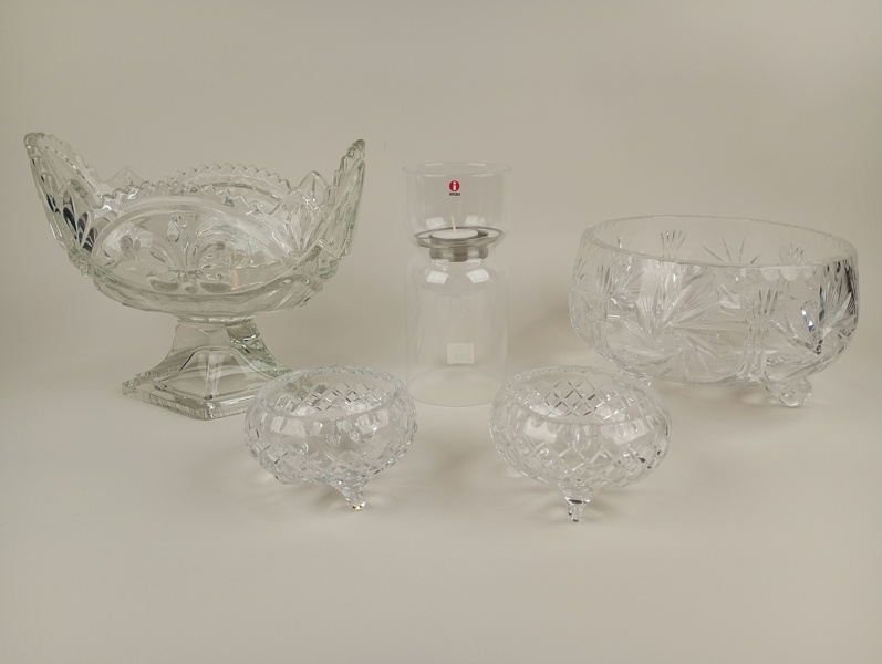 Diverse glas bl.a. Iittala