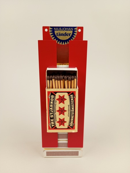 Hållare till Tändstickor, "Tänder"NilsJohan