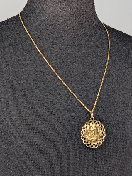 Halsband & hänge 18 K Guld