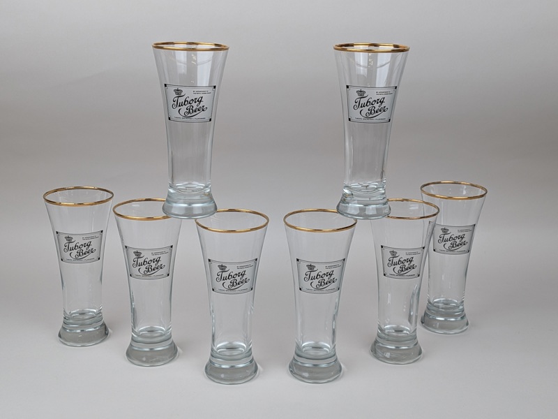 Ölglas, Tuborg 8 st