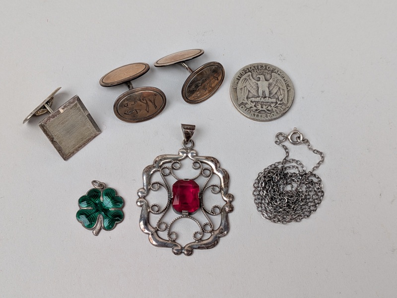 Diverse Silver bl.a. Hänge