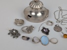 Silverskrot/Smycken