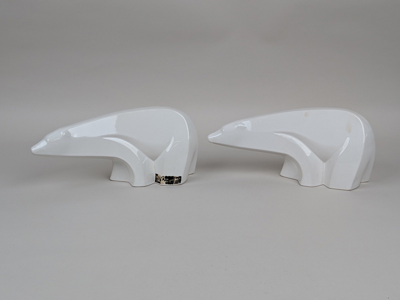 Figuriner 2 st, Isbjörnar, Bengt Nilsson JIE