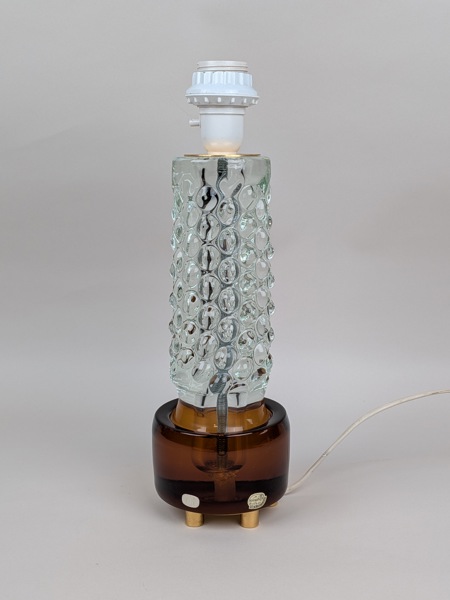 Bordslampa, Bohemiaglas