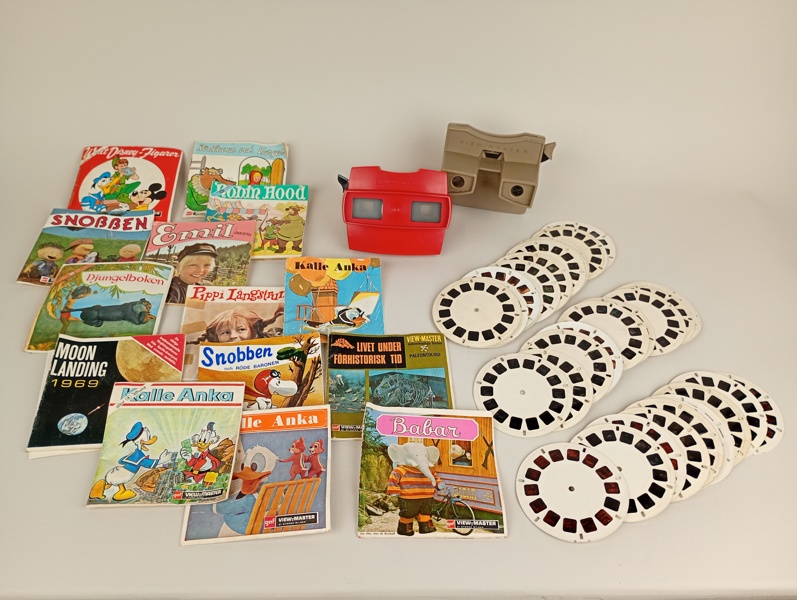 Viewmaster 2 st med tillbehör