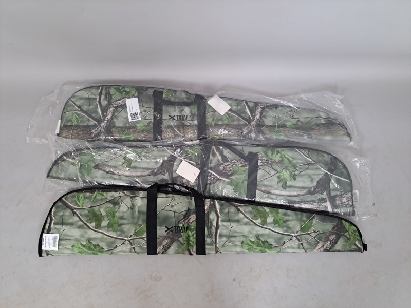 Gevärsfodral 3 st fodrade