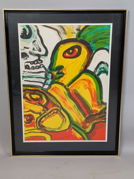 Färglitografi, Bengt Lindström, Provtryck signerad