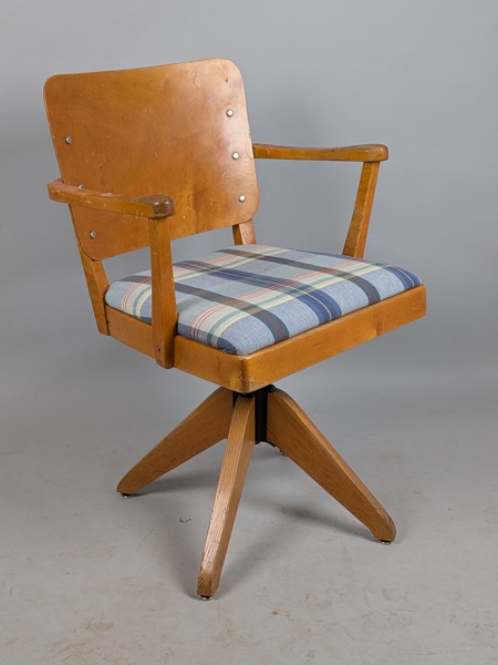 Kontorsstol/verkstadsstol, snurrfunktion