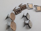 Manschettknappar, Silver