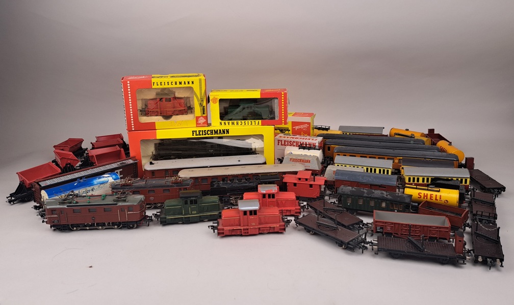 Parti Lok & vagnar, Fleischmann & Märklin