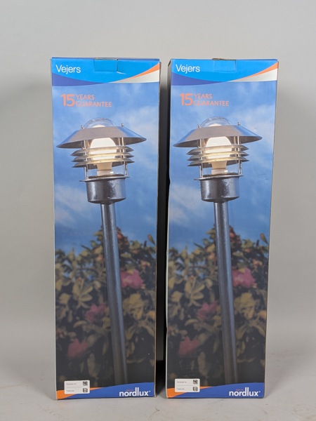 Trädgårdsbelysning 2 st Nordlux obegagnade