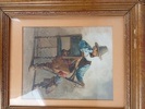 Akvarell, signerad, oidentifierad konstnär