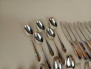 Bestickuppsättning, "Haga" nysilver 59 delar