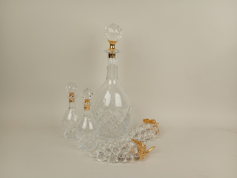 Glaskonst & karaff, Swarovski kristall