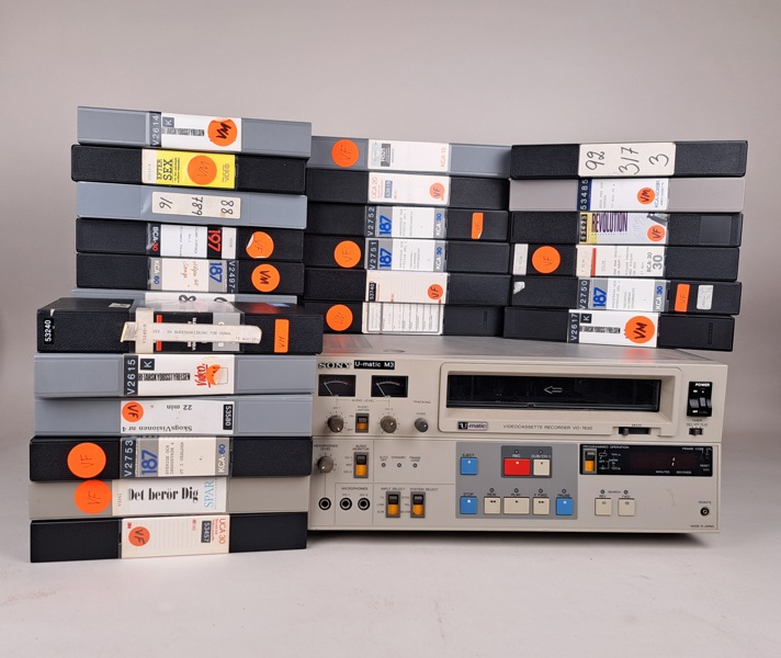 VCR-Spelare & filmer, U-matic VO.7630