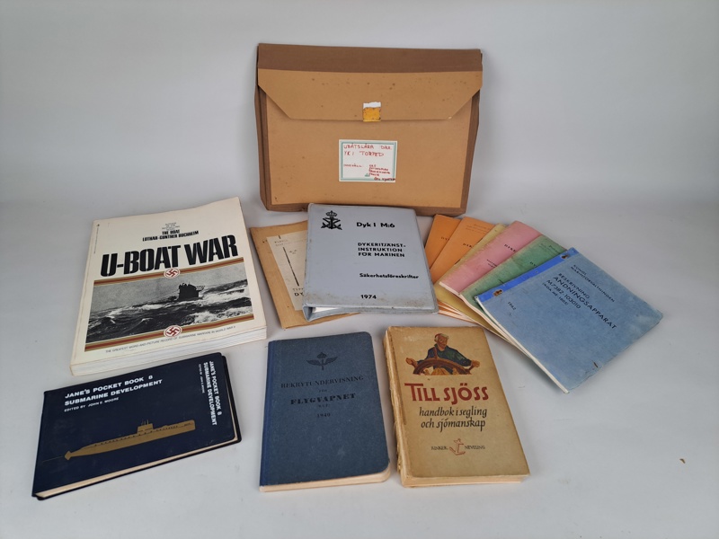 Parti instruktioner, manualer m.fl. bl.a. Marina