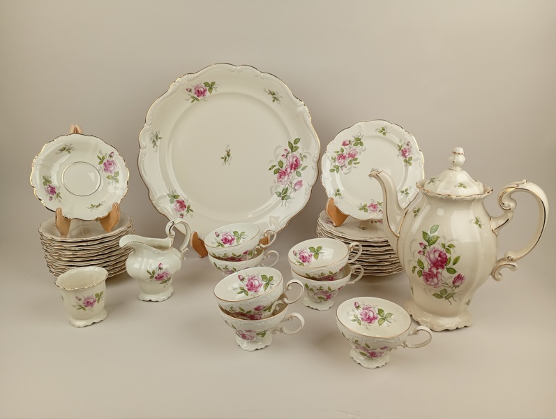 Kaffeservis, "Pompdour" Rosenthal Tyskland