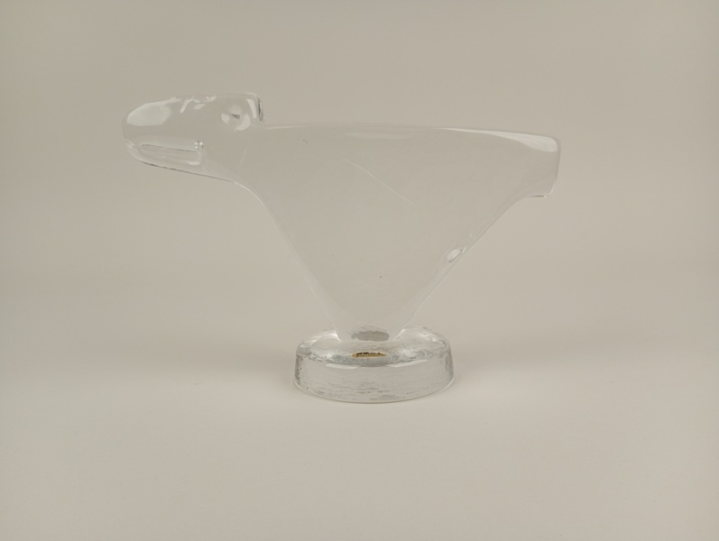 Glaskonst, Erik Höglund, Boda Signerad