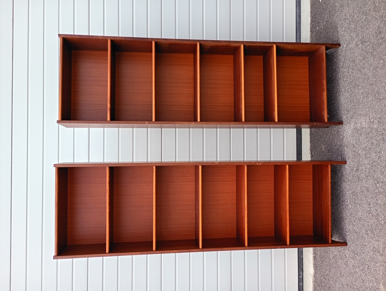 Bokhyllor 2 st, teak