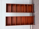 Bokhyllor 2 st, teak