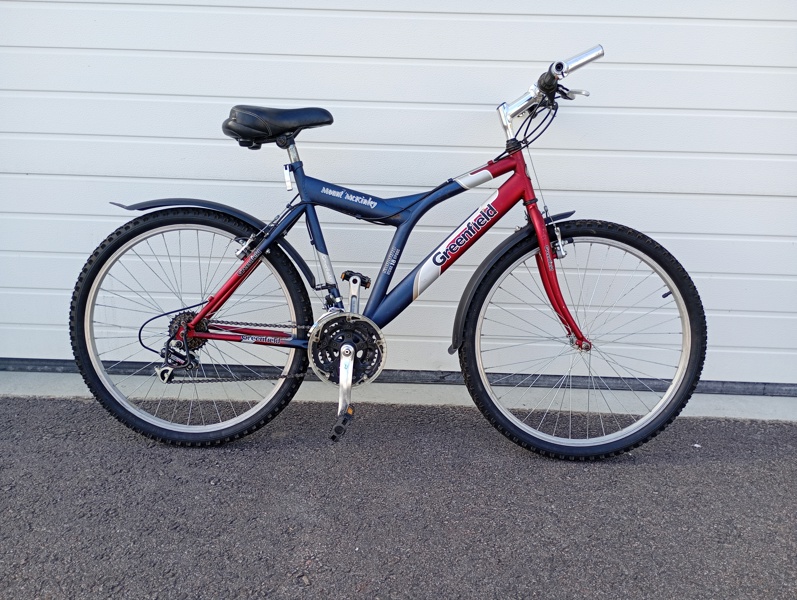Mountainbike, Greenfield 18-växlad