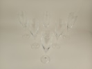Champagneglas, "Chateau" Bertil Vallien Kosta Boda 6 st