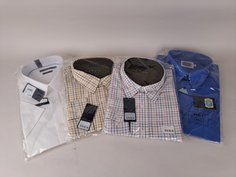 Parti skjortor, obegagnade 4 st