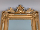 Spegel, Gustaviansk-stil, B.N Nyström Christianstad, förgylld