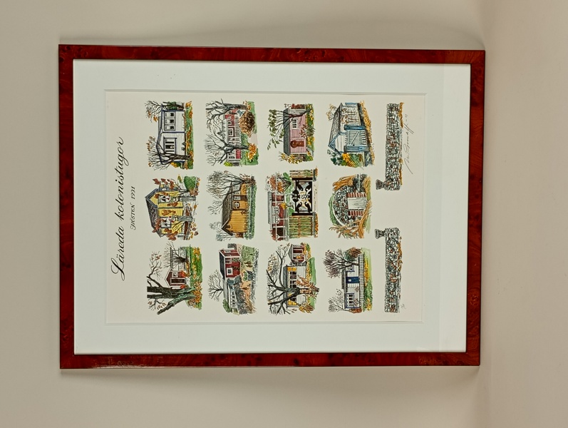 Färglitografi, Mary Grouleff, signerad & numrerad