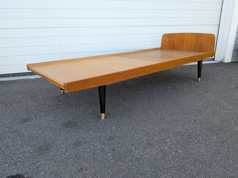 Dagbädd, 1960-tal Teak