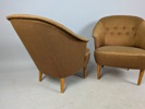 Fåtöljer, par "Lillasyster" Carl Malmsten, O.H Sjögren Tranås