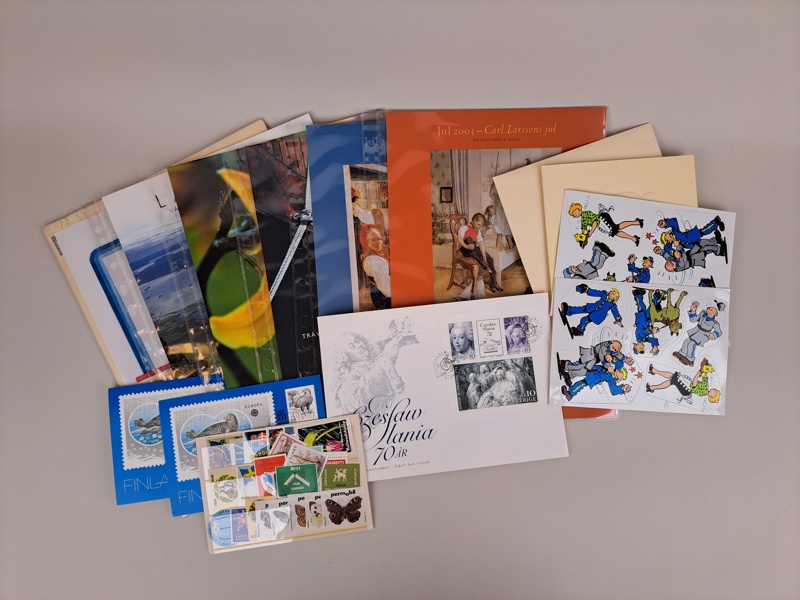 Parti  diverse frimärken