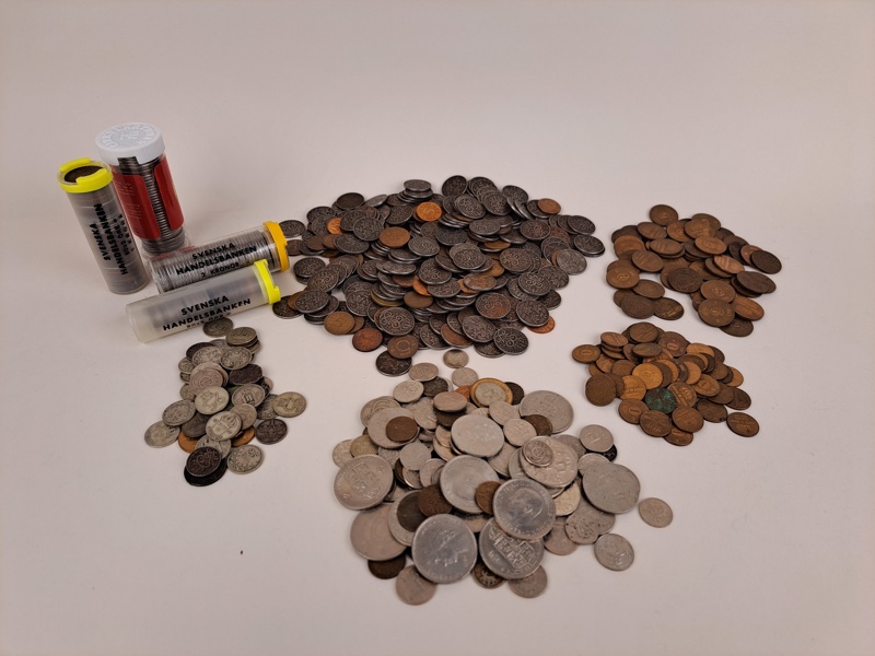 Parti diverse mynt, Sverige