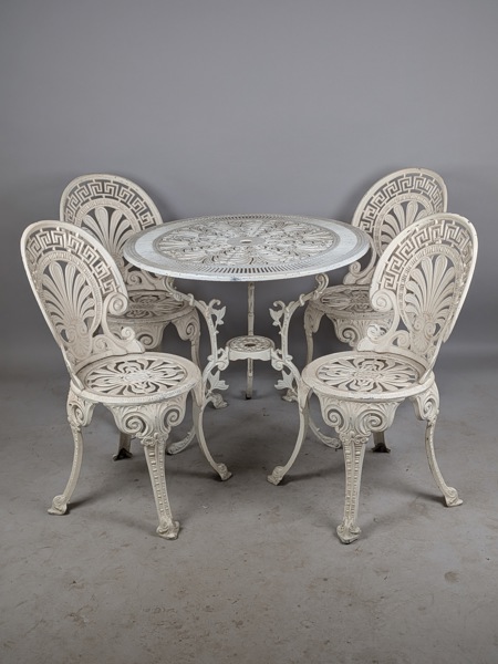 Trädgårdsmöblemang, Aluminium