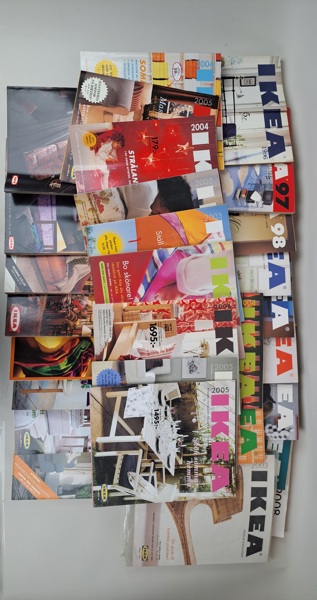 Parti IKEA-kataloger, 1989-2008